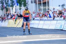 02.08.2024, Sandnes, Norway (NOR): Julia Simon (FRA) - BLINK24 Festival Biathlon - Sandnes (NOR). www.nordicfocus.com. © Manzoni/NordicFocus. Every downloaded picture is fee-liable.