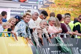 03.08.2024, Sandnes, Norway (NOR): Fans Event Feature: - BLINK24 Festival Biathlon - Sandnes (NOR). www.nordicfocus.com. © Nordnes/NordicFocus. Every downloaded picture is fee-liable.