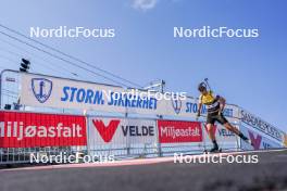 02.08.2024, Sandnes, Norway (NOR): Danilo Riethmueller (GER) - BLINK24 Festival Biathlon - Sandnes (NOR). www.nordicfocus.com. © Nordnes/NordicFocus. Every downloaded picture is fee-liable.