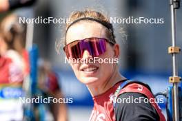 02.08.2024, Sandnes, Norway (NOR): Elvira Oeberg (SWE) - BLINK24 Festival Biathlon - Sandnes (NOR). www.nordicfocus.com. © Manzoni/NordicFocus. Every downloaded picture is fee-liable.