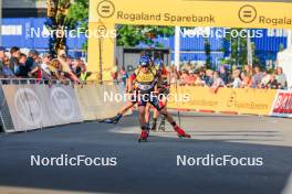 02.08.2024, Sandnes, Norway (NOR): Vebjoern Soerum (NOR) - BLINK24 Festival Biathlon - Sandnes (NOR). www.nordicfocus.com. © Manzoni/NordicFocus. Every downloaded picture is fee-liable.