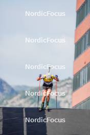 02.08.2024, Sandnes, Norway (NOR): Noah Lekhal Husnes (NOR) - BLINK24 Festival Biathlon - Sandnes (NOR). www.nordicfocus.com. © Nordnes/NordicFocus. Every downloaded picture is fee-liable.