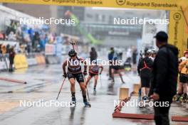 03.08.2024, Sandnes, Norway (NOR): Julia Simon (FRA) - BLINK24 Festival Biathlon - Sandnes (NOR). www.nordicfocus.com. © Manzoni/NordicFocus. Every downloaded picture is fee-liable.