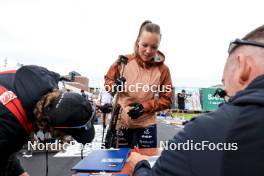 03.08.2024, Sandnes, Norway (NOR): Oceane Michelon (FRA) - BLINK24 Festival Biathlon - Sandnes (NOR). www.nordicfocus.com. © Manzoni/NordicFocus. Every downloaded picture is fee-liable.