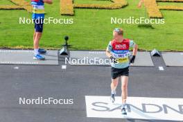 02.08.2024, Sandnes, Norway (NOR): Johannes Boe (Thingnes) - BLINK24 Festival Biathlon - Sandnes (NOR). www.nordicfocus.com. © Nordnes/NordicFocus. Every downloaded picture is fee-liable.