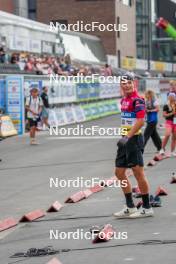 02.08.2024, Sandnes, Norway (NOR): Isak Leknes Frey (NOR) - BLINK24 Festival Biathlon - Sandnes (NOR). www.nordicfocus.com. © Nordnes/NordicFocus. Every downloaded picture is fee-liable.