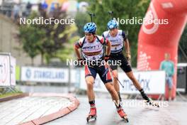 03.08.2024, Sandnes, Norway (NOR): Vebjoern Sørum (NOR) - BLINK24 Festival Biathlon - Sandnes (NOR). www.nordicfocus.com. © Manzoni/NordicFocus. Every downloaded picture is fee-liable.