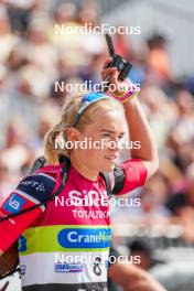 02.08.2024, Sandnes, Norway (NOR): Juni Arnekleiv (NOR) - BLINK24 Festival Biathlon - Sandnes (NOR). www.nordicfocus.com. © Nordnes/NordicFocus. Every downloaded picture is fee-liable.