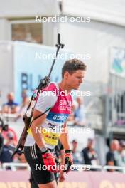 02.08.2024, Sandnes, Norway (NOR): Philipp Horn (GER)- BLINK24 Festival Biathlon - Sandnes (NOR). www.nordicfocus.com. © Nordnes/NordicFocus. Every downloaded picture is fee-liable.