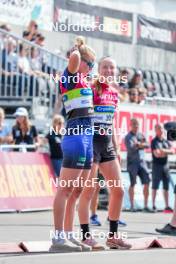 02.08.2024, Sandnes, Norway (NOR): Emilie Kalkenberg (Agheim) - BLINK24 Festival Biathlon - Sandnes (NOR). www.nordicfocus.com. © Nordnes/NordicFocus. Every downloaded picture is fee-liable.