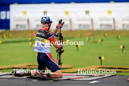 03.08.2024, Sandnes, Norway (NOR): Johan-Olav Botn (NOR) - BLINK24 Festival Biathlon - Sandnes (NOR). www.nordicfocus.com. © Manzoni/NordicFocus. Every downloaded picture is fee-liable.