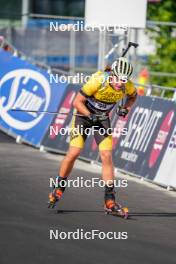 02.08.2024, Sandnes, Norway (NOR): Oskar Ohlsson (SWE) - BLINK24 Festival Biathlon - Sandnes (NOR). www.nordicfocus.com. © Nordnes/NordicFocus. Every downloaded picture is fee-liable.