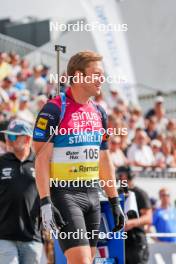 02.08.2024, Sandnes, Norway (NOR): Vetle Sjastad Christiansen (NOR) - BLINK24 Festival Biathlon - Sandnes (NOR). www.nordicfocus.com. © Nordnes/NordicFocus. Every downloaded picture is fee-liable.