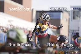 02.08.2024, Sandnes, Norway (NOR): Karoline Offigstad Knotten (NOR) - BLINK24 Festival Biathlon - Sandnes (NOR). www.nordicfocus.com. © Nordnes/NordicFocus. Every downloaded picture is fee-liable.