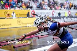 03.08.2024, Sandnes, Norway (NOR): Ragnhild Femsteinevik (NOR) - BLINK24 Festival Biathlon - Sandnes (NOR). www.nordicfocus.com. © Nordnes/NordicFocus. Every downloaded picture is fee-liable.