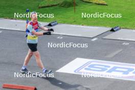 02.08.2024, Sandnes, Norway (NOR): Johannes Thingnes Boe (NOR) - BLINK24 Festival Biathlon - Sandnes (NOR). www.nordicfocus.com. © Manzoni/NordicFocus. Every downloaded picture is fee-liable.