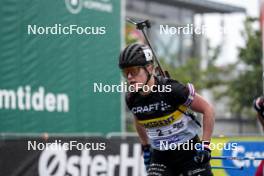 03.08.2024, Sandnes, Norway (NOR): Sophie Chauveau (FRA) - BLINK24 Festival Biathlon - Sandnes (NOR). www.nordicfocus.com. © Nordnes/NordicFocus. Every downloaded picture is fee-liable.