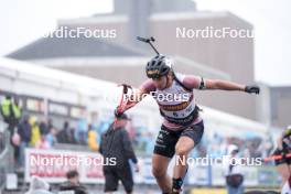 03.08.2024, Sandnes, Norway (NOR): Julia Simon (FRA) - BLINK24 Festival Biathlon - Sandnes (NOR). www.nordicfocus.com. © Nordnes/NordicFocus. Every downloaded picture is fee-liable.