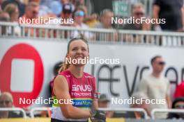 02.08.2024, Sandnes, Norway (NOR): Oceane Michelon (FRA) - BLINK24 Festival Biathlon - Sandnes (NOR). www.nordicfocus.com. © Nordnes/NordicFocus. Every downloaded picture is fee-liable.