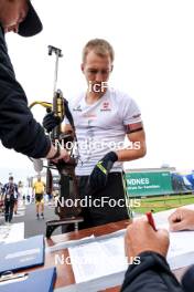 03.08.2024, Sandnes, Norway (NOR): David Zobel (GER) - BLINK24 Festival Biathlon - Sandnes (NOR). www.nordicfocus.com. © Manzoni/NordicFocus. Every downloaded picture is fee-liable.