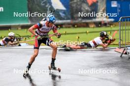 03.08.2024, Sandnes, Norway (NOR): Martin Uldal (NOR) - BLINK24 Festival Biathlon - Sandnes (NOR). www.nordicfocus.com. © Manzoni/NordicFocus. Every downloaded picture is fee-liable.