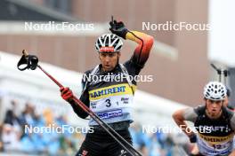 03.08.2024, Sandnes, Norway (NOR): Philipp Nawrath (GER) - BLINK24 Festival Biathlon - Sandnes (NOR). www.nordicfocus.com. © Manzoni/NordicFocus. Every downloaded picture is fee-liable.