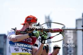 02.08.2024, Sandnes, Norway (NOR): Johannes Kuehn (GER) - BLINK24 Festival Biathlon - Sandnes (NOR). www.nordicfocus.com. © Nordnes/NordicFocus. Every downloaded picture is fee-liable.