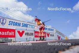 02.08.2024, Sandnes, Norway (NOR): Anastasia Kuzmina (SVK) - BLINK24 Festival Biathlon - Sandnes (NOR). www.nordicfocus.com. © Nordnes/NordicFocus. Every downloaded picture is fee-liable.