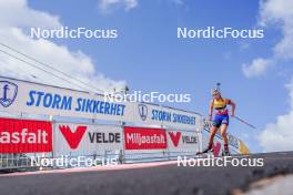 02.08.2024, Sandnes, Norway (NOR): Ragnhild Femsteinevik (NOR) - BLINK24 Festival Biathlon - Sandnes (NOR). www.nordicfocus.com. © Nordnes/NordicFocus. Every downloaded picture is fee-liable.