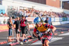 02.08.2024, Sandnes, Norway (NOR): Vebjoern Soerum (NOR) - BLINK24 Festival Biathlon - Sandnes (NOR). www.nordicfocus.com. © Nordnes/NordicFocus. Every downloaded picture is fee-liable.