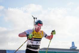 02.08.2024, Sandnes, Norway (NOR): Johannes Kuehn (GER) - BLINK24 Festival Biathlon - Sandnes (NOR). www.nordicfocus.com. © Nordnes/NordicFocus. Every downloaded picture is fee-liable.