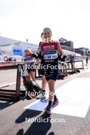 02.08.2024, Sandnes, Norway (NOR): Oceane Michelon (FRA) - BLINK24 Festival Biathlon - Sandnes (NOR). www.nordicfocus.com. © Manzoni/NordicFocus. Every downloaded picture is fee-liable.