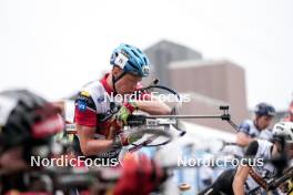 03.08.2024, Sandnes, Norway (NOR): Martin Uldal (NOR) - BLINK24 Festival Biathlon - Sandnes (NOR). www.nordicfocus.com. © Nordnes/NordicFocus. Every downloaded picture is fee-liable.