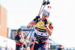 02.08.2024, Sandnes, Norway (NOR): Sturla Holm Laegreid (NOR) - BLINK24 Festival Biathlon - Sandnes (NOR). www.nordicfocus.com. © Manzoni/NordicFocus. Every downloaded picture is fee-liable.