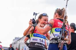 02.08.2024, Sandnes, Norway (NOR): Jeanne Richard (FRA) - BLINK24 Festival Biathlon - Sandnes (NOR). www.nordicfocus.com. © Nordnes/NordicFocus. Every downloaded picture is fee-liable.