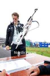 03.08.2024, Sandnes, Norway (NOR): Tarjei Boe (NOR) - BLINK24 Festival Biathlon - Sandnes (NOR). www.nordicfocus.com. © Manzoni/NordicFocus. Every downloaded picture is fee-liable.