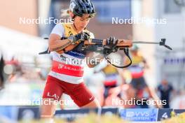 02.08.2024, Sandnes, Norway (NOR): Baiba Bendika (LAT) - BLINK24 Festival Biathlon - Sandnes (NOR). www.nordicfocus.com. © Manzoni/NordicFocus. Every downloaded picture is fee-liable.