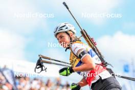 02.08.2024, Sandnes, Norway (NOR): Johanna Puff (GER) - BLINK24 Festival Biathlon - Sandnes (NOR). www.nordicfocus.com. © Manzoni/NordicFocus. Every downloaded picture is fee-liable.