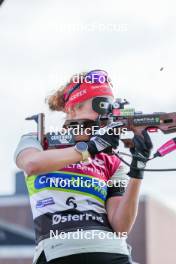 02.08.2024, Sandnes, Norway (NOR): Janina Hettich-Walz (GER) - BLINK24 Festival Biathlon - Sandnes (NOR). www.nordicfocus.com. © Nordnes/NordicFocus. Every downloaded picture is fee-liable.