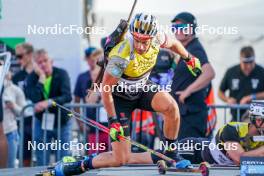 02.08.2024, Sandnes, Norway (NOR): Simon Kaiser (GER) - BLINK24 Festival Biathlon - Sandnes (NOR). www.nordicfocus.com. © Nordnes/NordicFocus. Every downloaded picture is fee-liable.