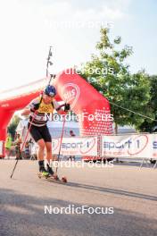 02.08.2024, Sandnes, Norway (NOR): Johannes Dale-Skjevdal (NOR) - BLINK24 Festival Biathlon - Sandnes (NOR). www.nordicfocus.com. © Manzoni/NordicFocus. Every downloaded picture is fee-liable.