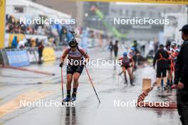 03.08.2024, Sandnes, Norway (NOR): Julia Simon (FRA) - BLINK24 Festival Biathlon - Sandnes (NOR). www.nordicfocus.com. © Manzoni/NordicFocus. Every downloaded picture is fee-liable.