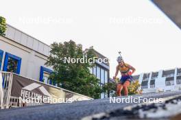 02.08.2024, Sandnes, Norway (NOR): Ragnhild Femsteinevik (NOR) - BLINK24 Festival Biathlon - Sandnes (NOR). www.nordicfocus.com. © Manzoni/NordicFocus. Every downloaded picture is fee-liable.