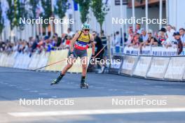 02.08.2024, Sandnes, Norway (NOR): Justine Braisaz-Bouchet (FRA) - BLINK24 Festival Biathlon - Sandnes (NOR). www.nordicfocus.com. © Manzoni/NordicFocus. Every downloaded picture is fee-liable.