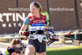 02.08.2024, Sandnes, Norway (NOR): Hanna Oeberg (SWE) - BLINK24 Festival Biathlon - Sandnes (NOR). www.nordicfocus.com. © Manzoni/NordicFocus. Every downloaded picture is fee-liable.