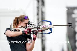 03.08.2024, Sandnes, Norway (NOR): Hanna Oeberg (SWE) - BLINK24 Festival Biathlon - Sandnes (NOR). www.nordicfocus.com. © Nordnes/NordicFocus. Every downloaded picture is fee-liable.