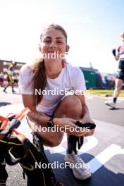 02.08.2024, Sandnes, Norway (NOR): Justine Braisaz-Bouchet (FRA) - BLINK24 Festival Biathlon - Sandnes (NOR). www.nordicfocus.com. © Manzoni/NordicFocus. Every downloaded picture is fee-liable.