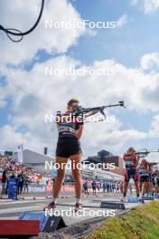 02.08.2024, Sandnes, Norway (NOR): Elvira Oeberg (SWE) - BLINK24 Festival Biathlon - Sandnes (NOR). www.nordicfocus.com. © Nordnes/NordicFocus. Every downloaded picture is fee-liable.