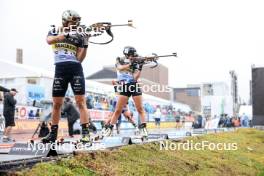 03.08.2024, Sandnes, Norway (NOR): Justine Braisaz-Bouchet (FRA) - BLINK24 Festival Biathlon - Sandnes (NOR). www.nordicfocus.com. © Manzoni/NordicFocus. Every downloaded picture is fee-liable.