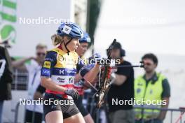 02.08.2024, Sandnes, Norway (NOR): Gro Njoelstad Randby (NOR) - BLINK24 Festival Biathlon - Sandnes (NOR). www.nordicfocus.com. © Nordnes/NordicFocus. Every downloaded picture is fee-liable.